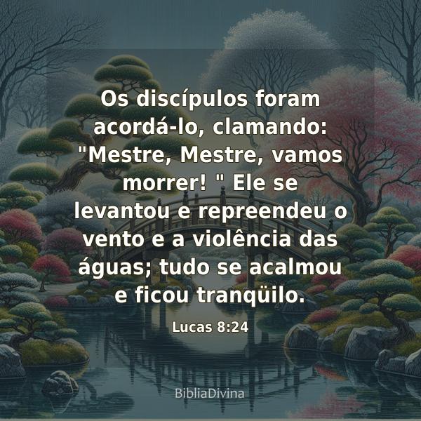 Lucas 8:24