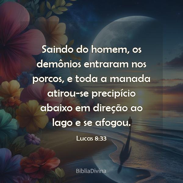 Lucas 8:33