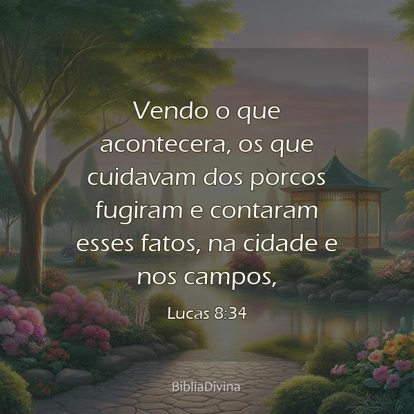 Lucas 8:34