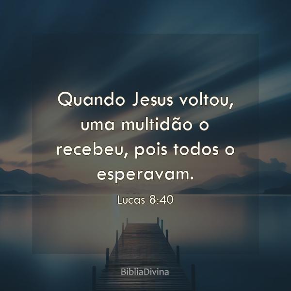 Lucas 8:40