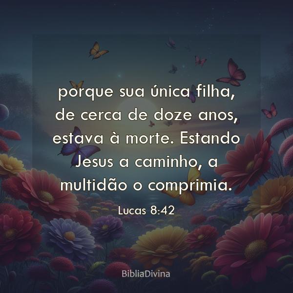 Lucas 8:42