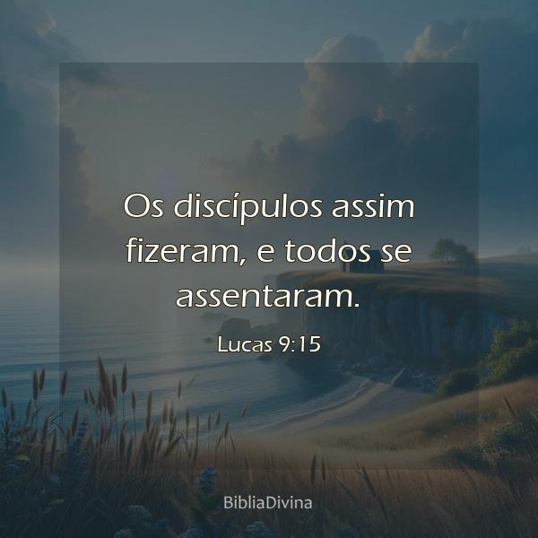 Lucas 9:15