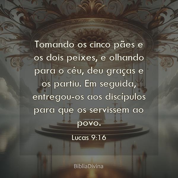 Lucas 9:16