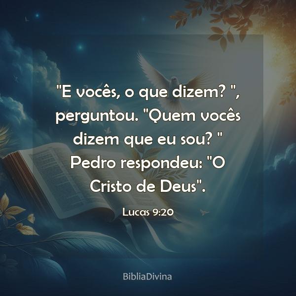 Lucas 9:20