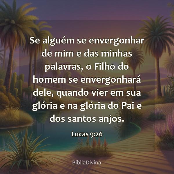 Lucas 9:26