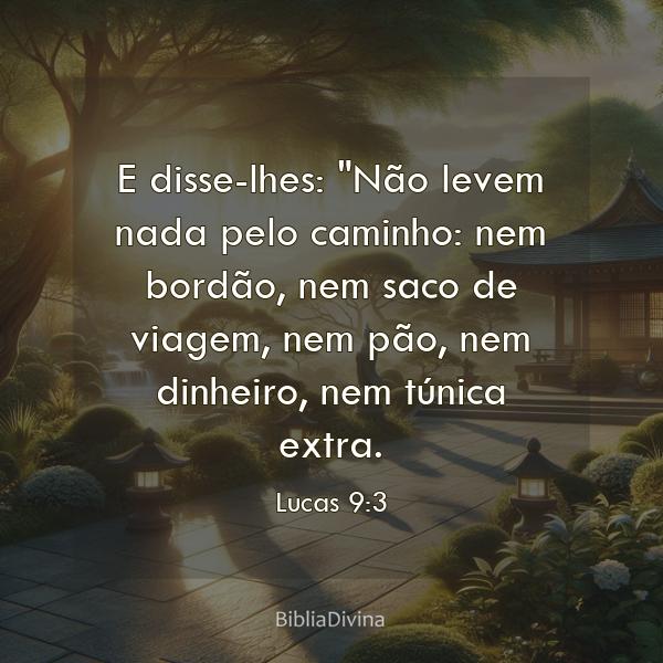 Lucas 9:3