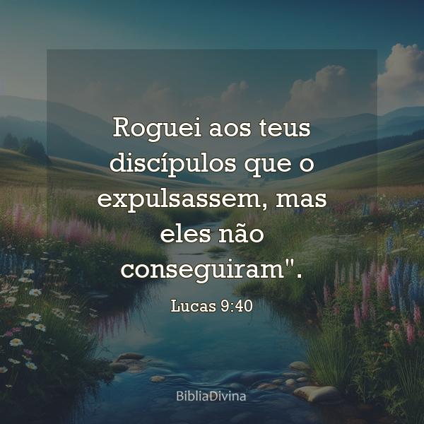 Lucas 9:40