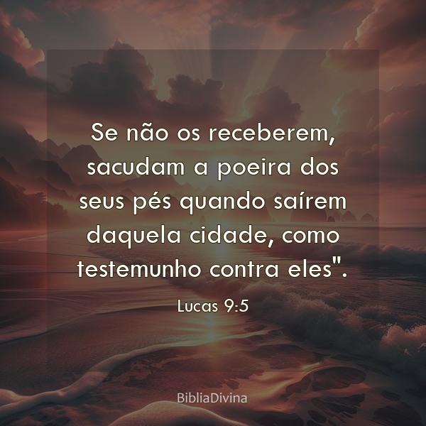 Lucas 9:5