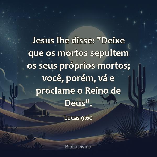 Lucas 9:60