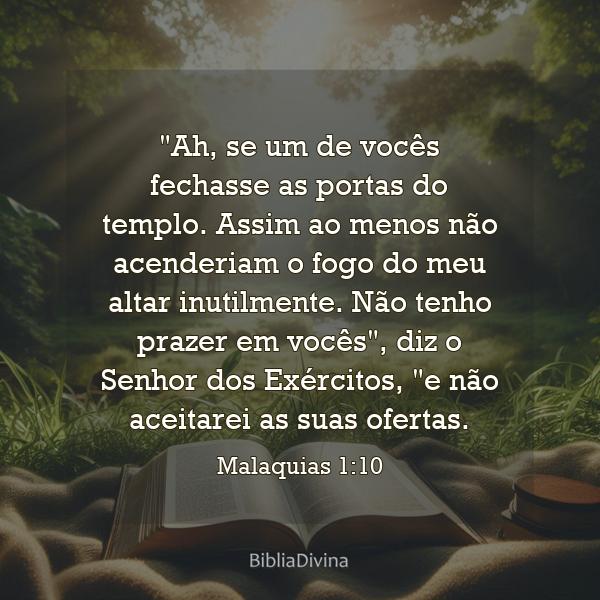 Malaquias 1:10