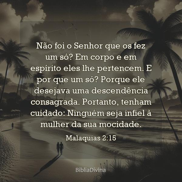 Malaquias 2:15