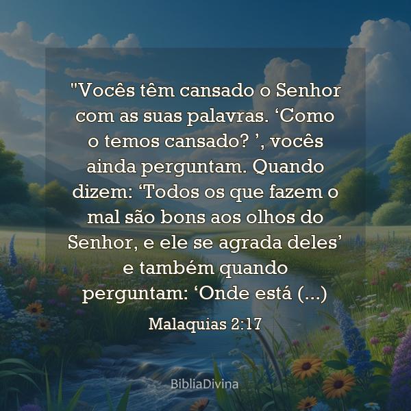 Malaquias 2:17