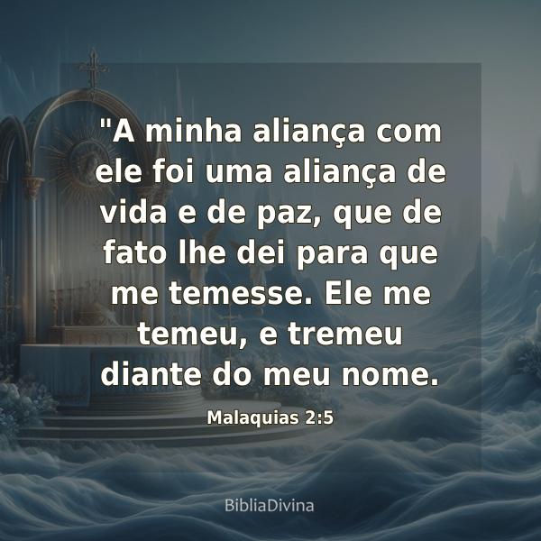 Malaquias 2:5