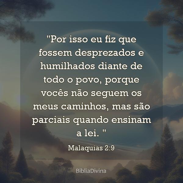 Malaquias 2:9