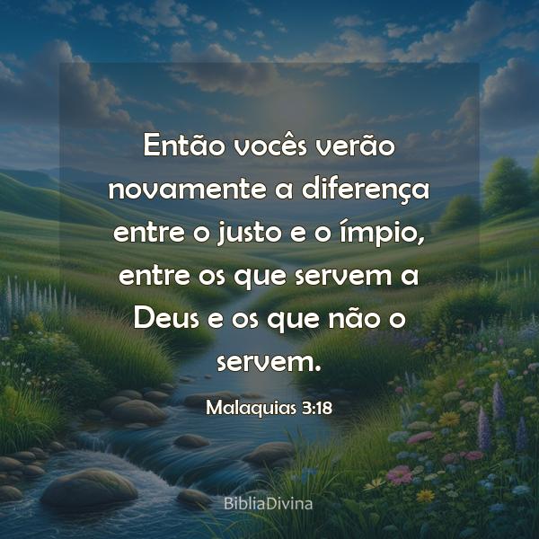 Malaquias 3:18