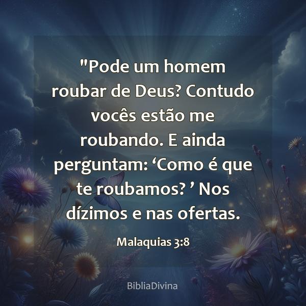 Malaquias 3:8