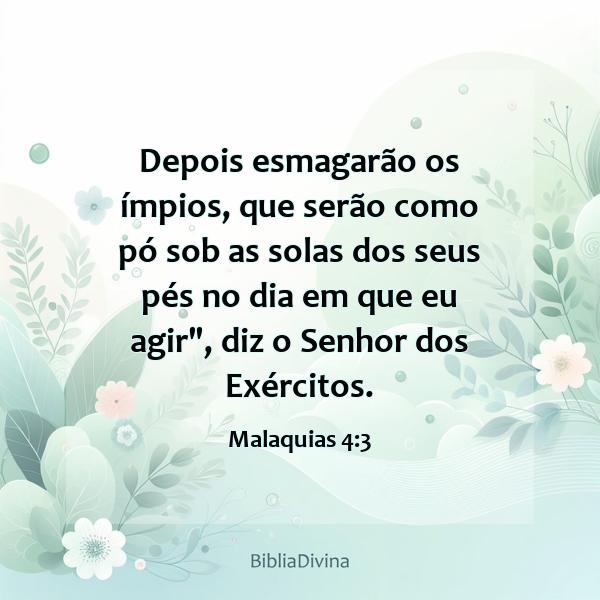 Malaquias 4:3