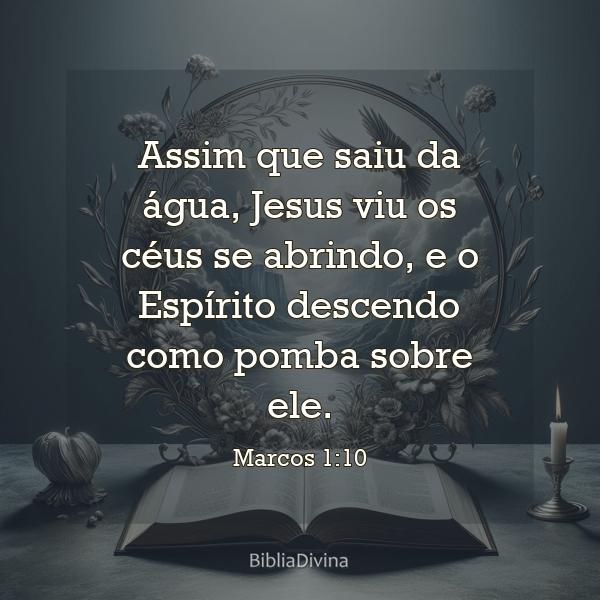 Marcos 1:10