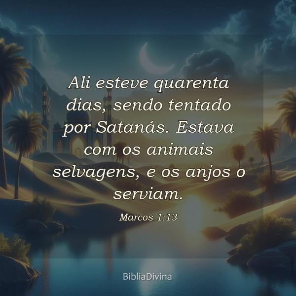 Marcos 1:13