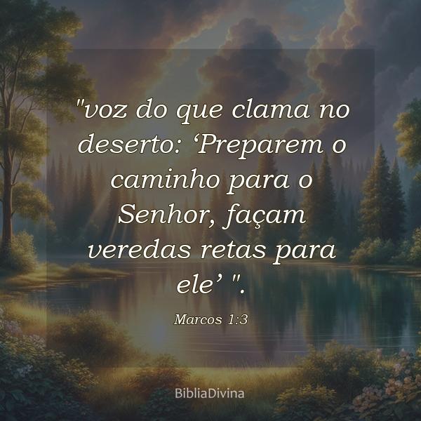 Marcos 1:3