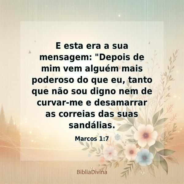 Marcos 1:7