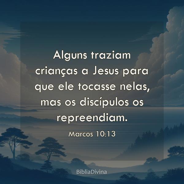 Marcos 10:13