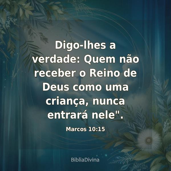 Marcos 10:15