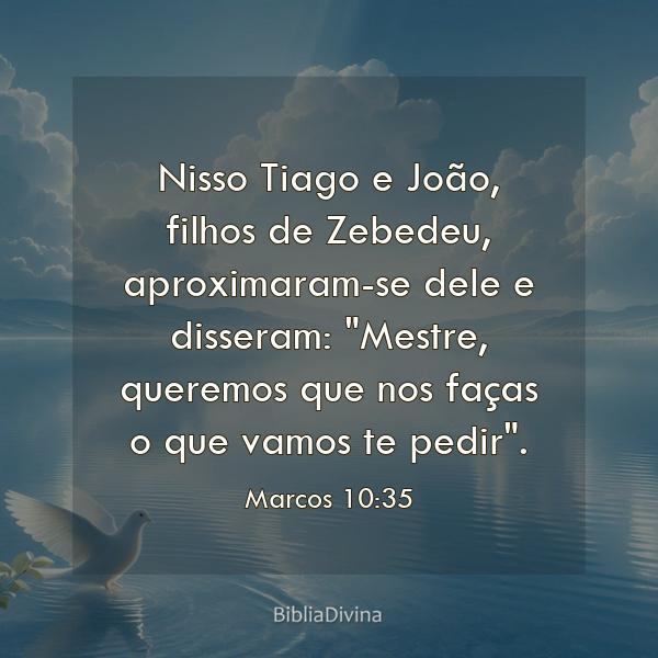 Marcos 10:35