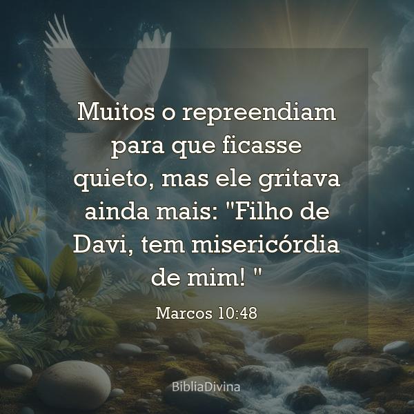 Marcos 10:48