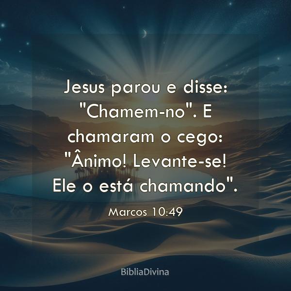 Marcos 10:49