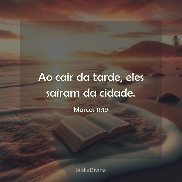 Marcos 11:19