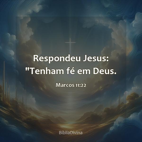 Marcos 11:22