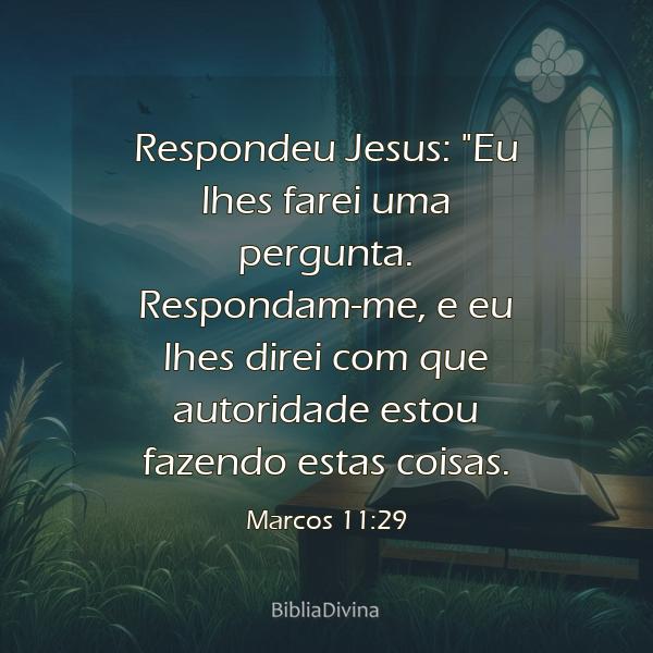 Marcos 11:29