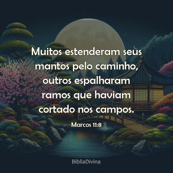 Marcos 11:8