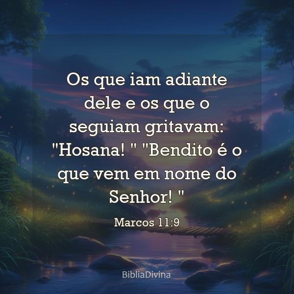 Marcos 11:9