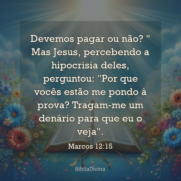 Marcos 12:15