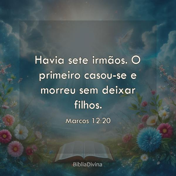 Marcos 12:20