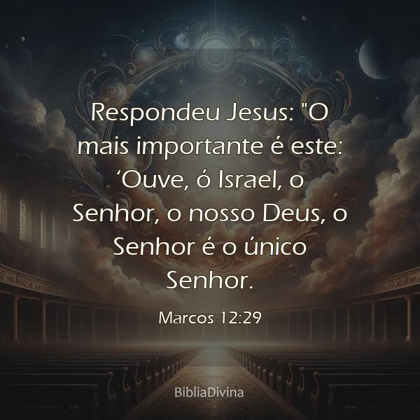 Marcos 12:29