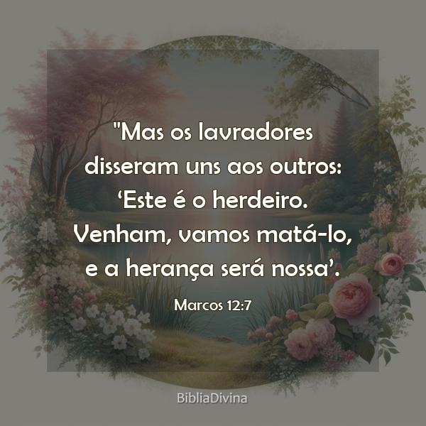 Marcos 12:7