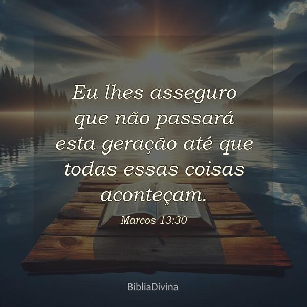 Marcos 13:30