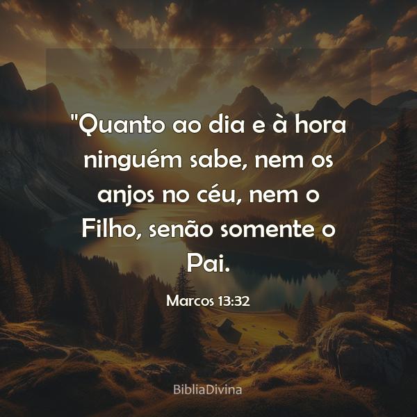 Marcos 13:32