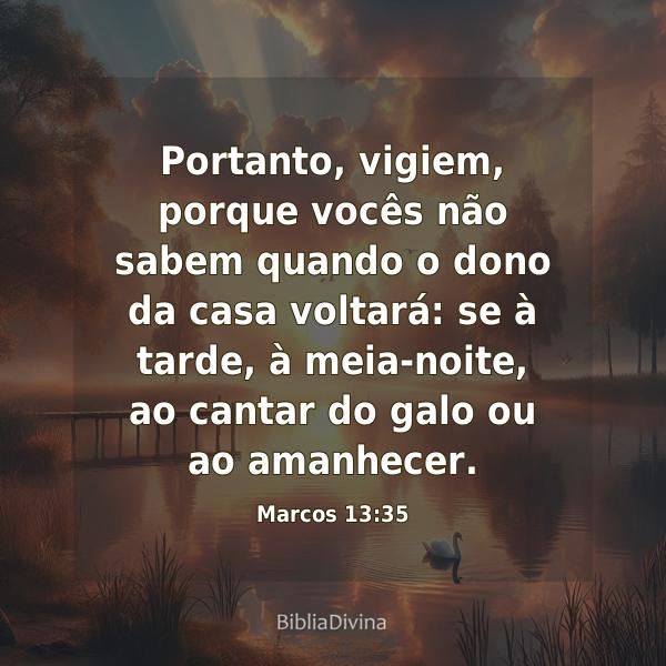 Marcos 13:35