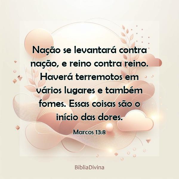 Marcos 13:8