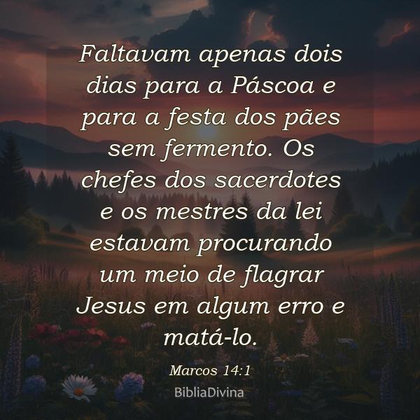 Marcos 14:1