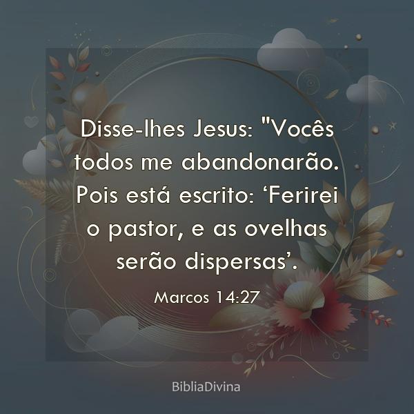 Marcos 14:27