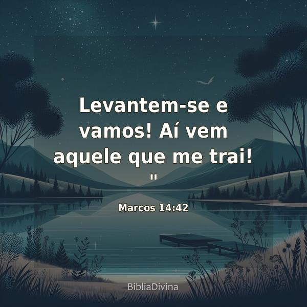 Marcos 14:42