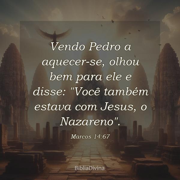 Marcos 14:67