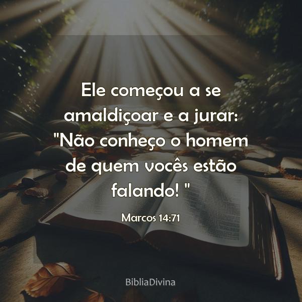 Marcos 14:71