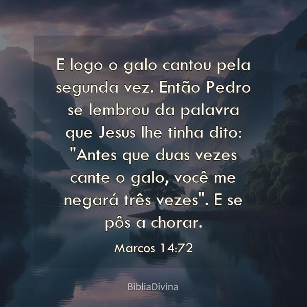 Marcos 14:72