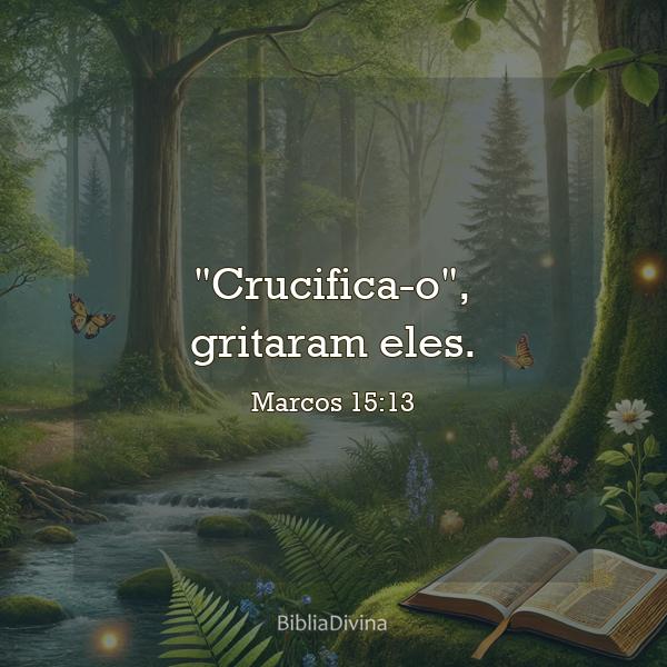 Marcos 15:13